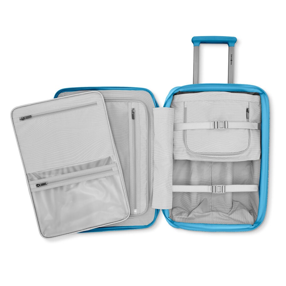 Venue X Carry-On Spinner in the color Adriatic Blue. image number 1