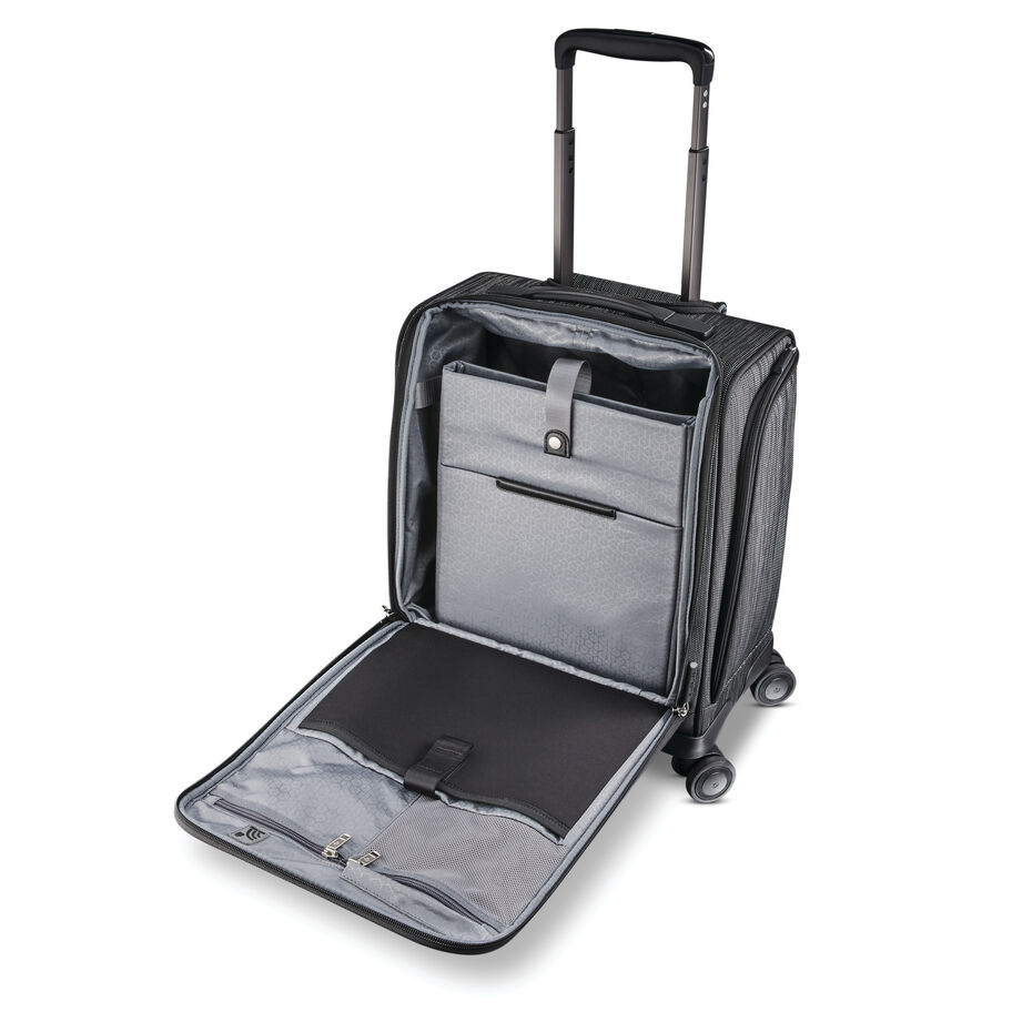 Samsonite SXK Spinner Underseater - Black/Silver - Underseat Luggage