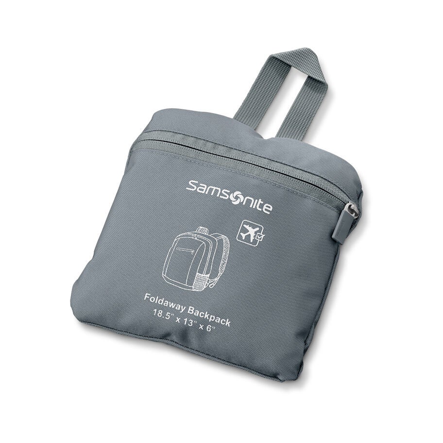 Foldaway Backpack in the color Slate Blue. image number 1