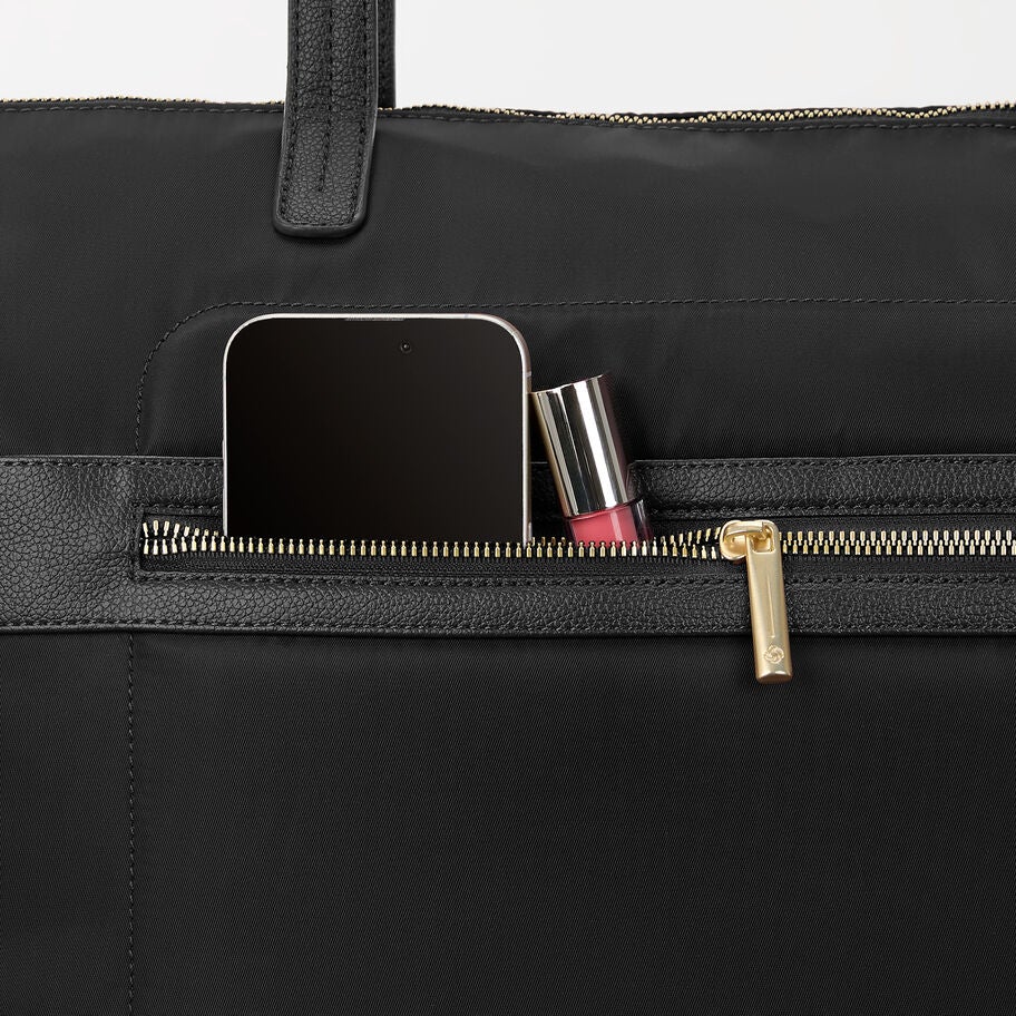 Mobile Solution 2 Tote in the color Black. image number 3