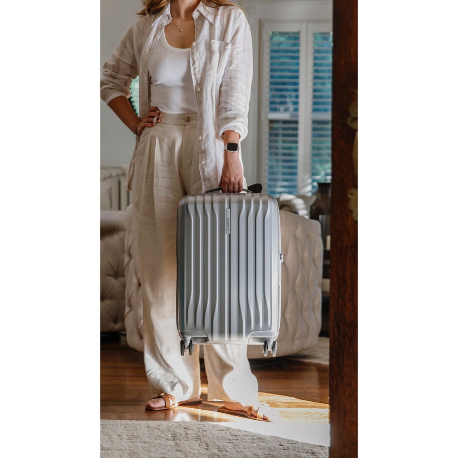 UpLIFT Hardside Carry-On Spinner in the color Phantom Black. image number 6