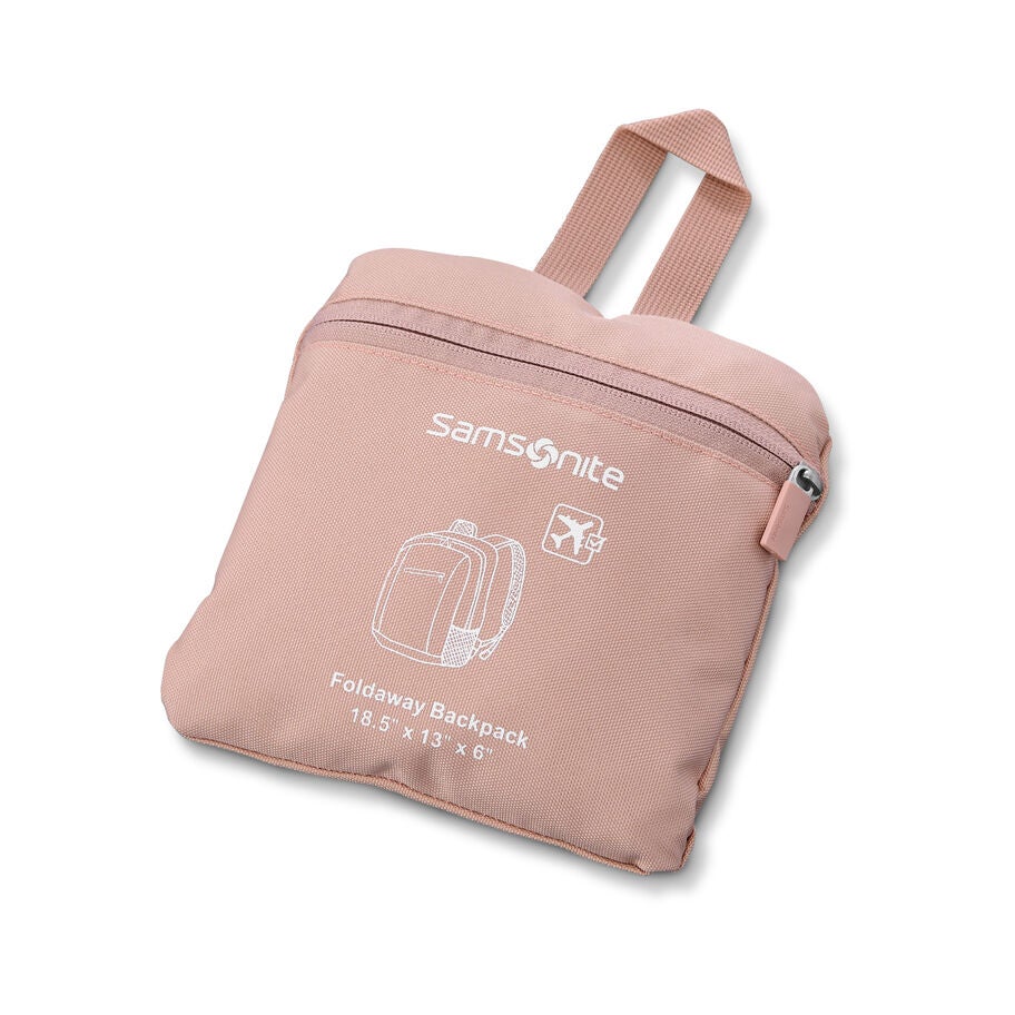 Foldaway Backpack in the color Dusty Rose. image number 1