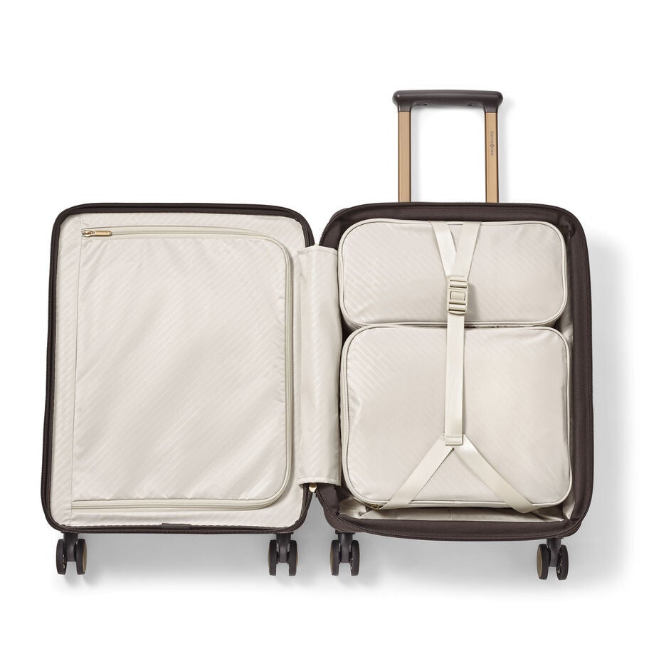 Paralux Global Carry-On Spinner in the color Coffee Bean. image number 1