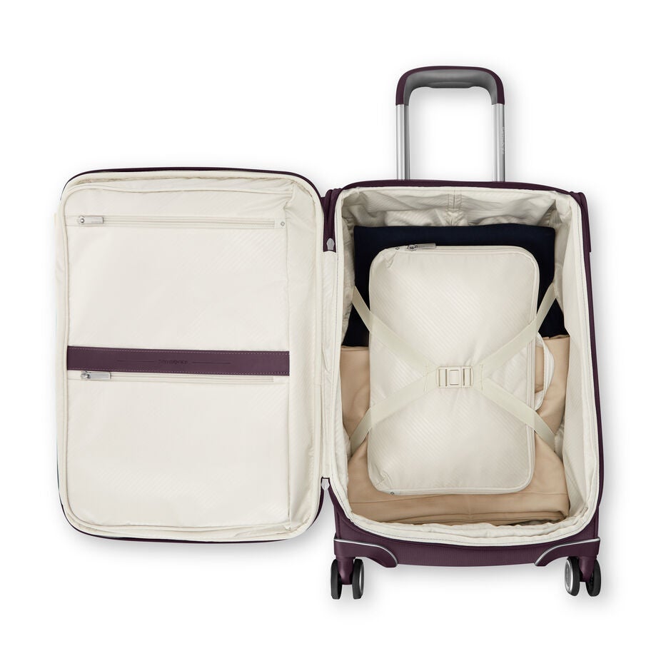 Silhouette 18 Softside Carry-On Spinner in the color Sweet Plum. image number 1