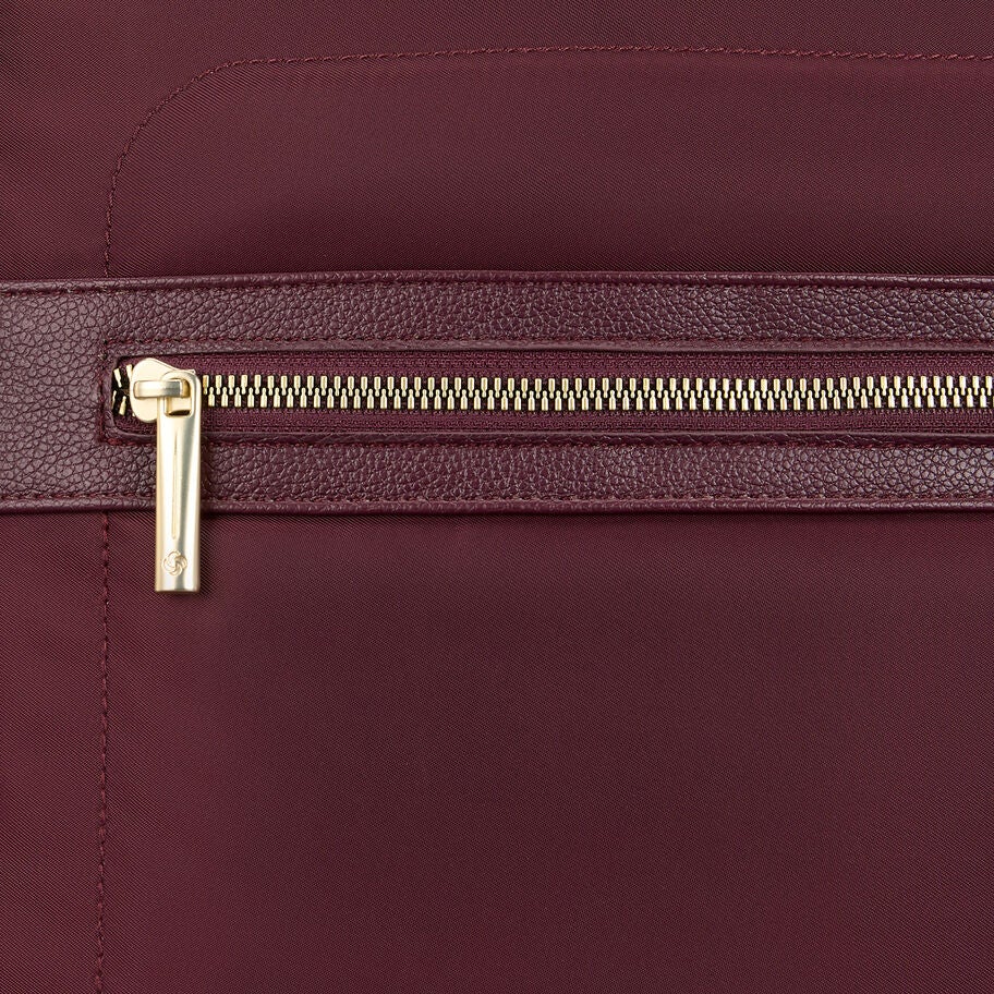 Mobile Solution 2 Essential Backpack in the color Merlot. image number 4