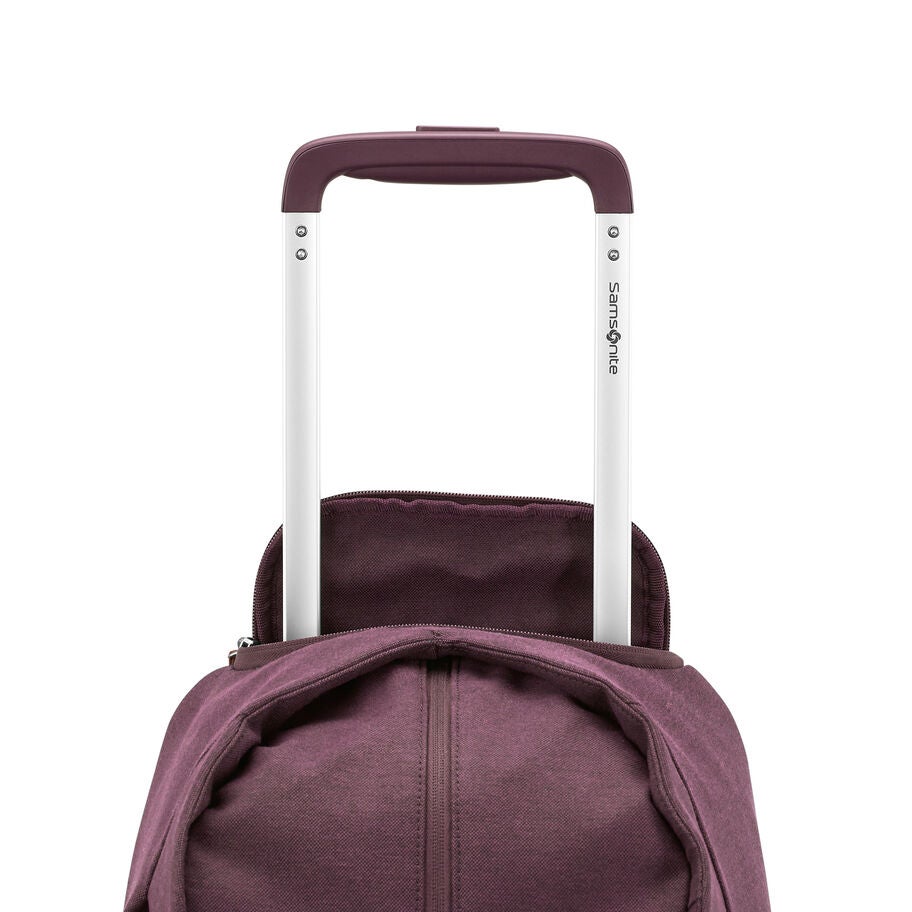 Virtuosa Wheeled Duffel in the color Merlot. image number 3