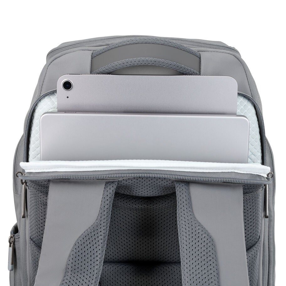 Valt Tech Backpack in the color Mineral Grey. image number 2
