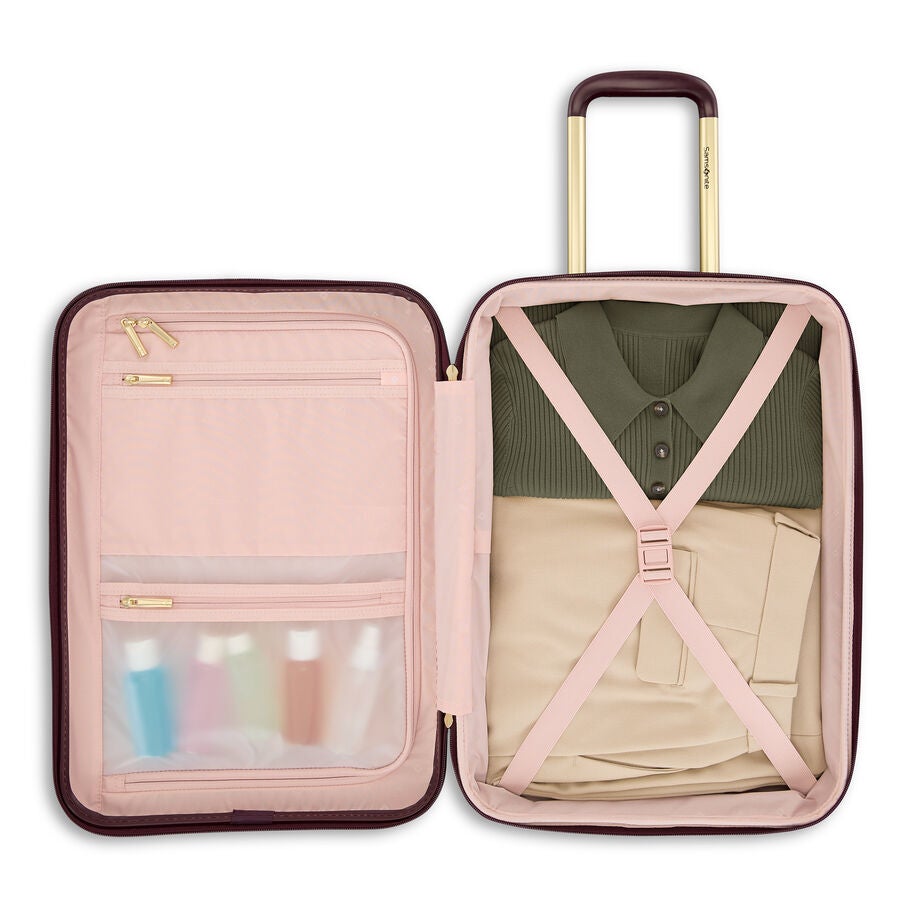 Mobile Solution 2 Carry-On Spinner in the color Merlot. image number 1