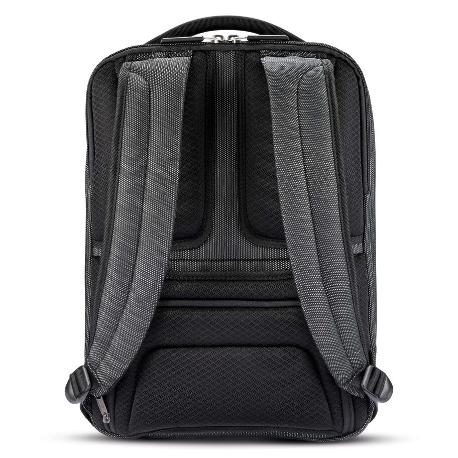 SXK Slim Backpack in the color Black/Silver. image number 6