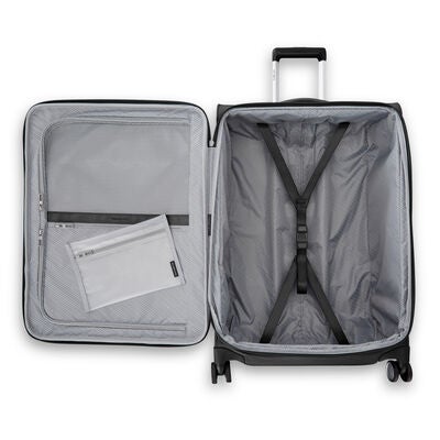 UpLIFT Softside Medium Spinner in the color Black.