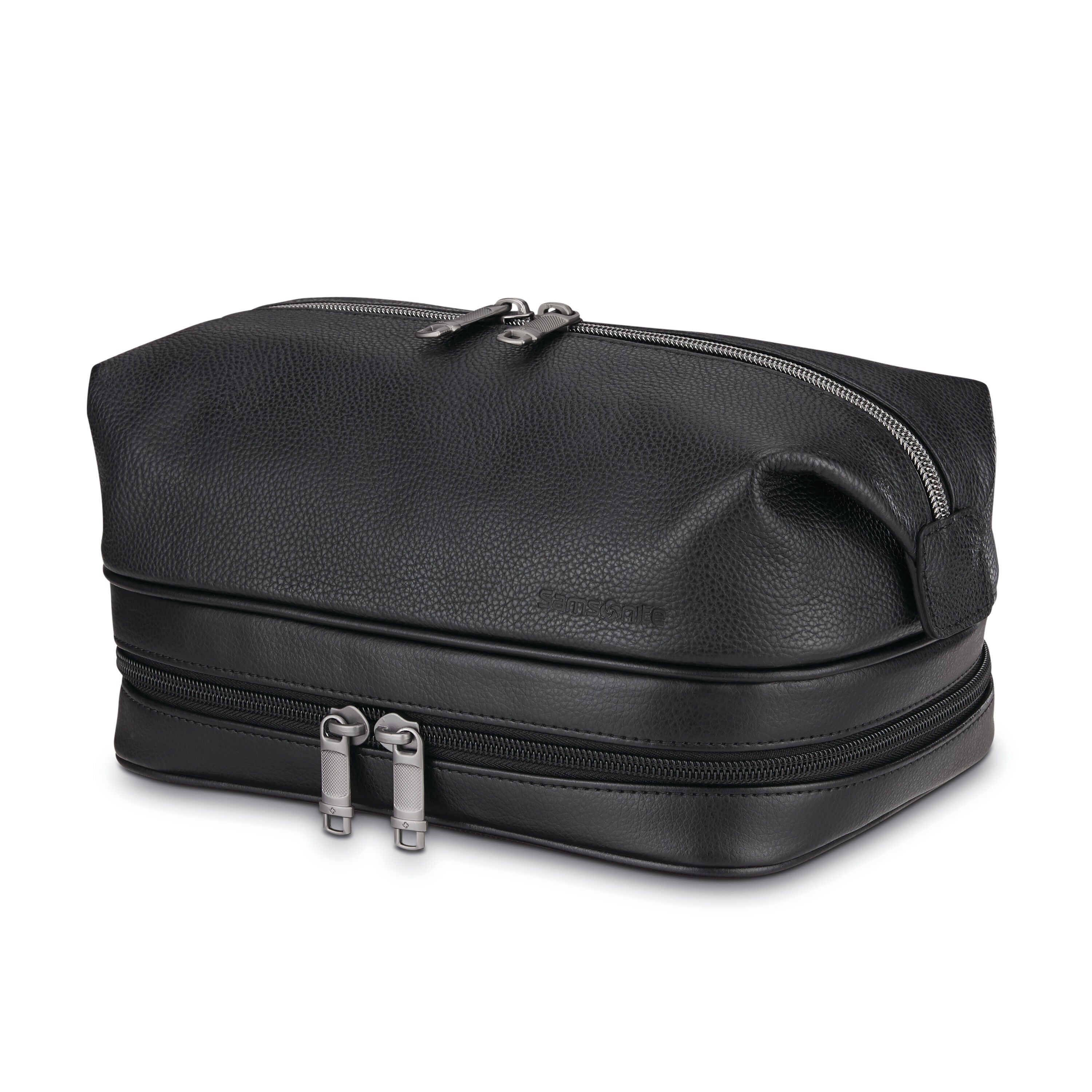 Samsonite mens leather classic sale weekender