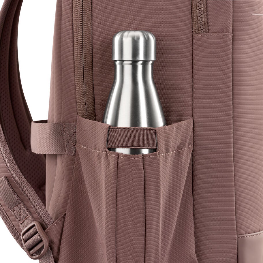 Better Than Basic Travel Backpack in the color Chocolate Mauve. image number 4