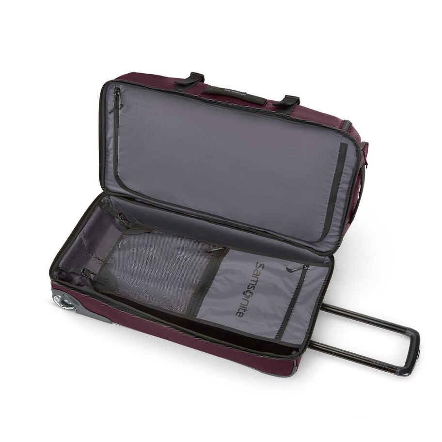Detour 29" Wheeled Duffel in the color Plum. image number 4