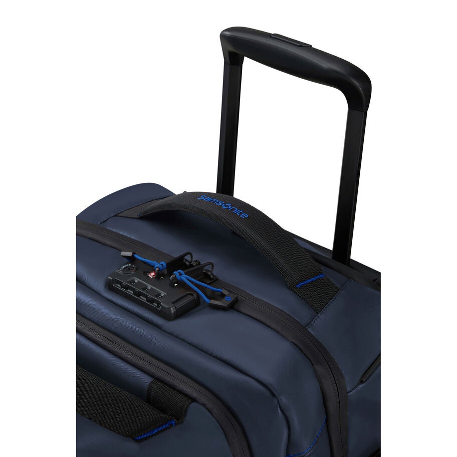 Ecodiver Carry-On Wheeled Duffel in the color Blue Nights. image number 3