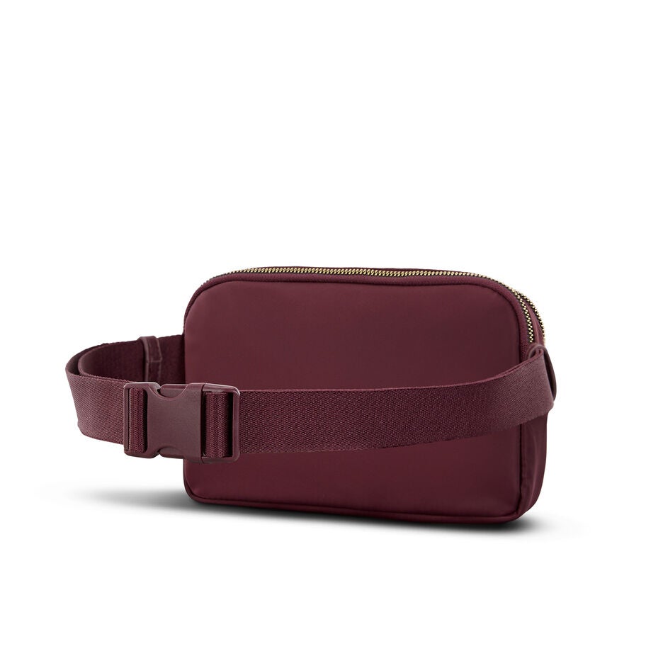 Mobile Solution 2 RFID Crossbody in the color Merlot. image number 4
