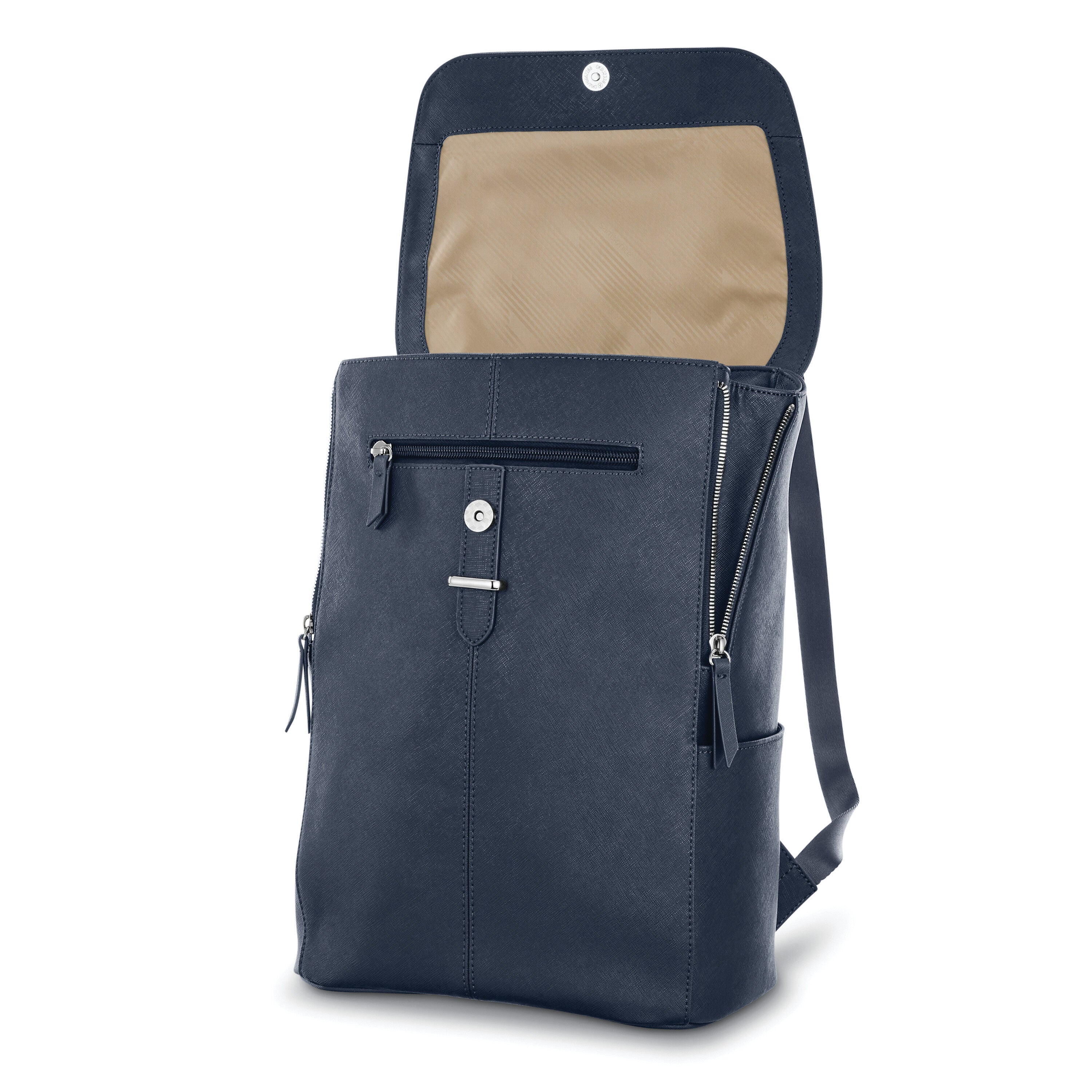 Buy Women s Executive Leather Flap Backpack for USD 149.99