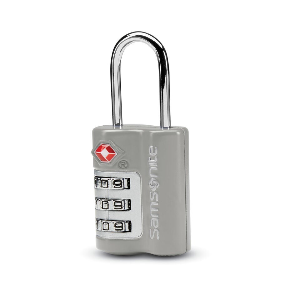 3 Dial Travel Sentry Combination Lock in the color Light Grey. image number 0