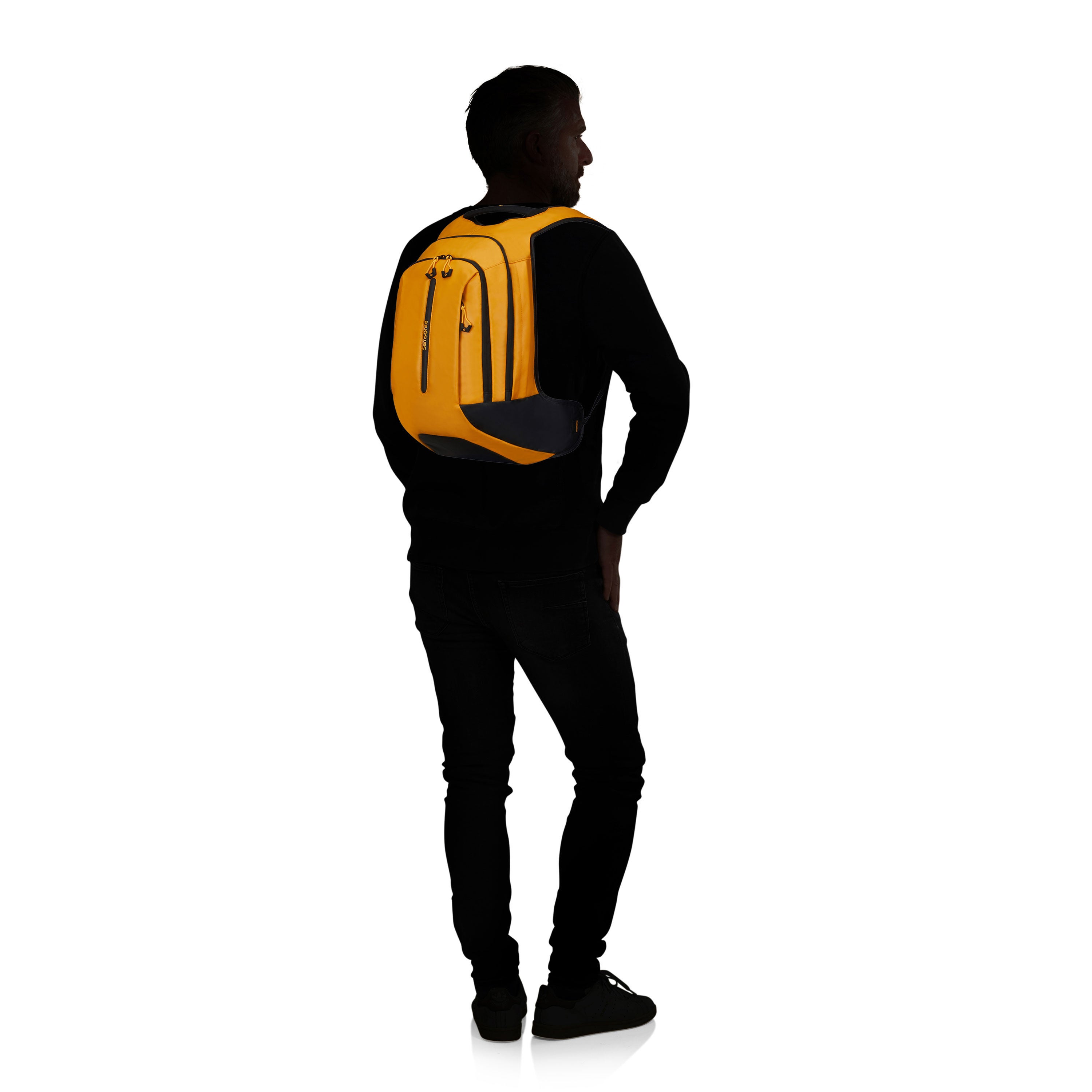Samsonite top yellow backpack