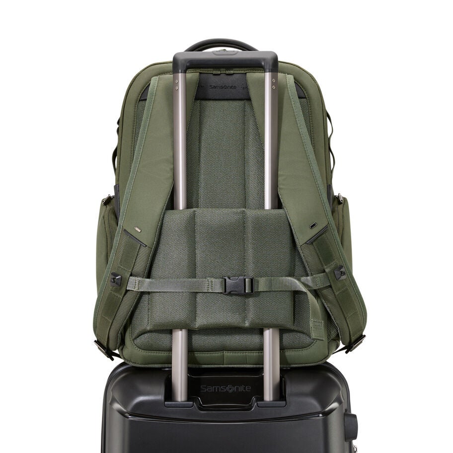 Nuroad DLX Travel Backpack in the color Olive. image number 6