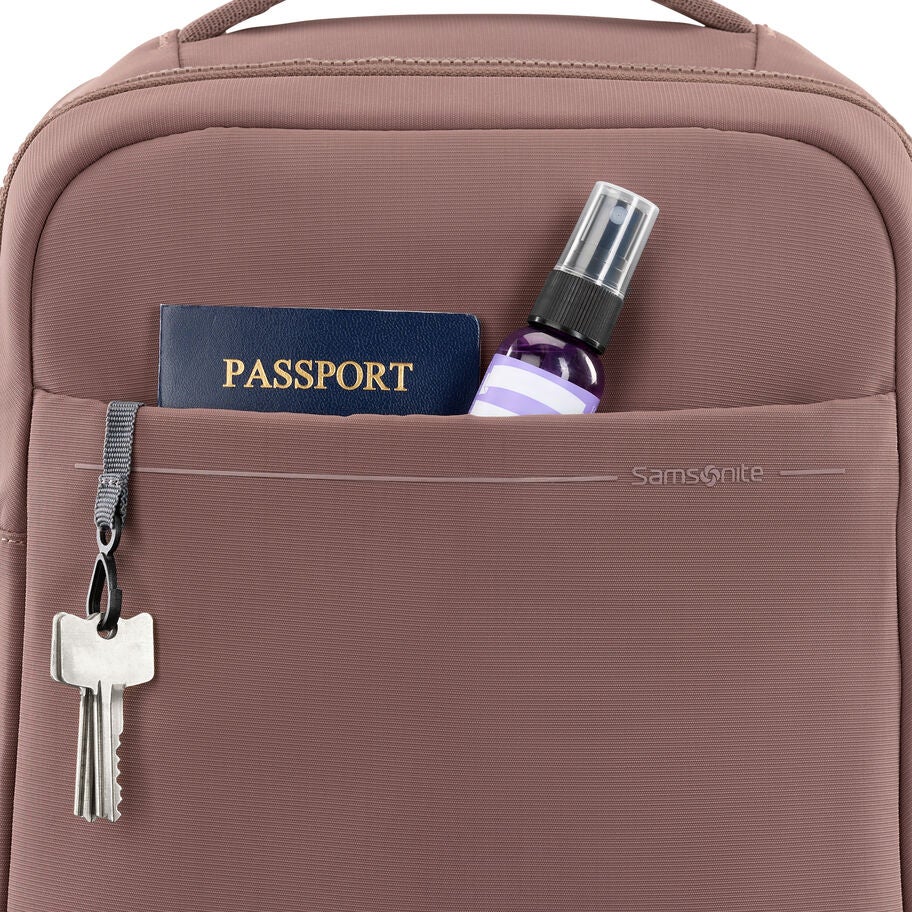 Better Than Basic Travel Backpack in the color Chocolate Mauve. image number 3