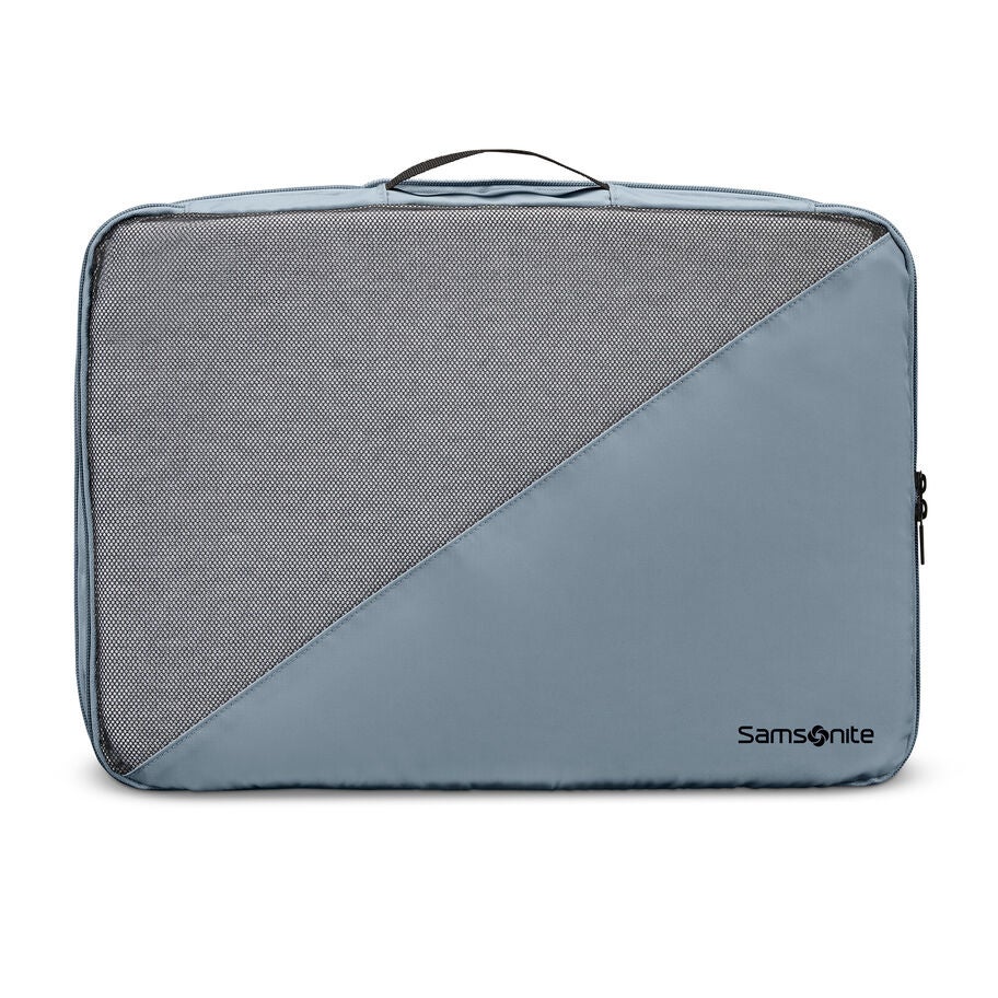 3 Piece Compression Packing Cubes in the color Slate Blue. image number 2