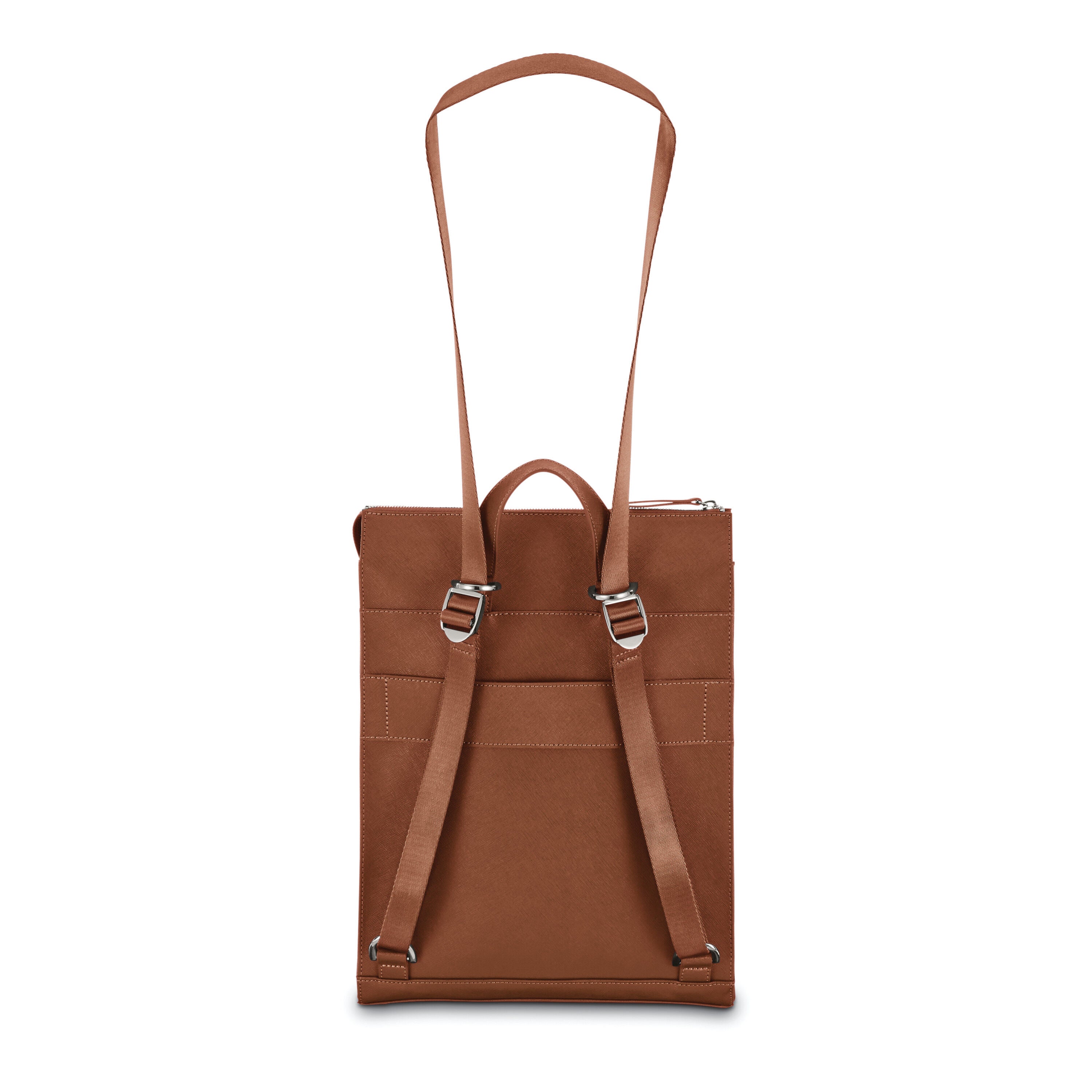 Women's executive deals leather convertible backpack