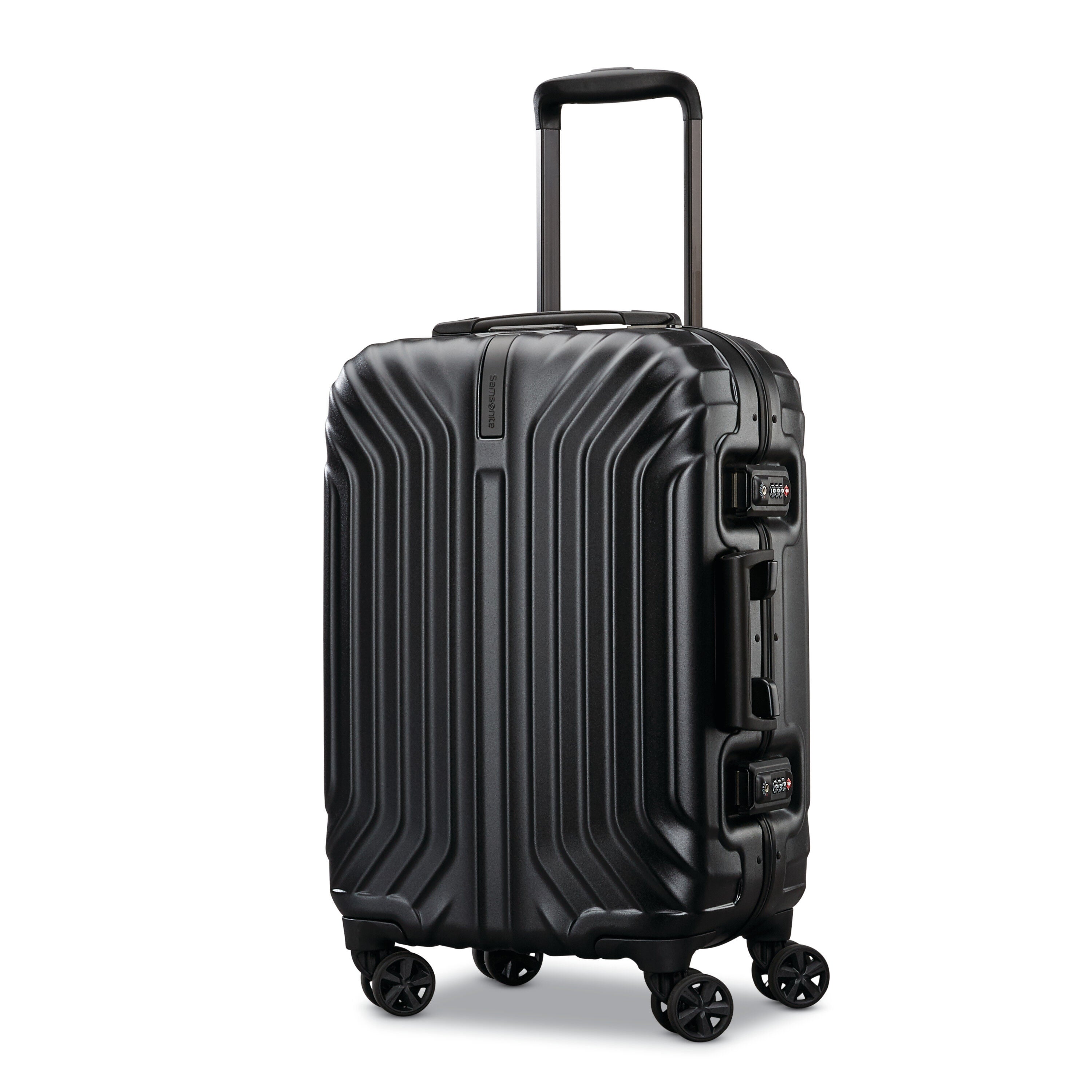 Tru Frame 2 Piece Set Zipperless Luggage Set Samsonite