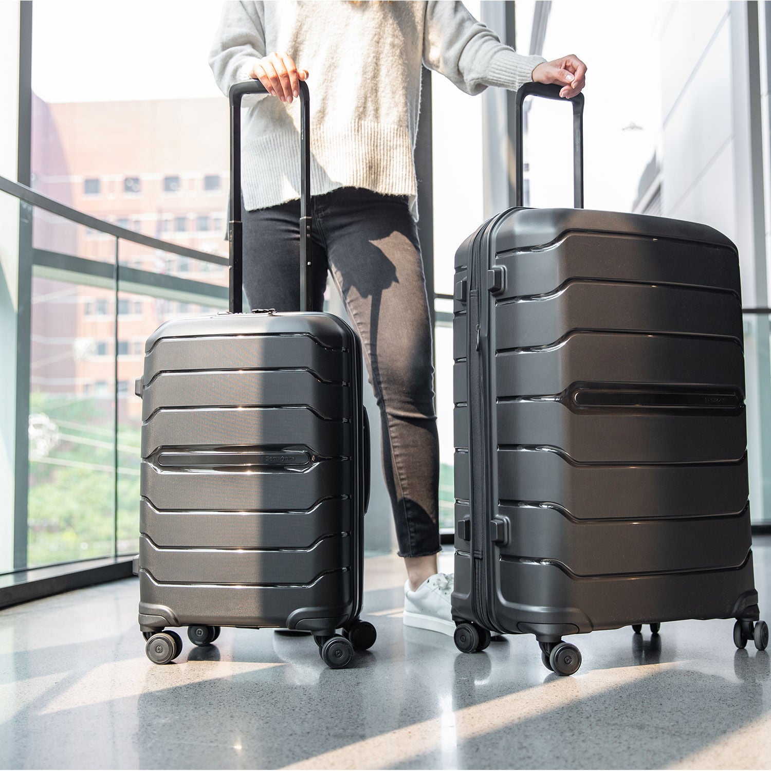 Freeform 2 Piece Set Hardside Luggage Set Samsonite