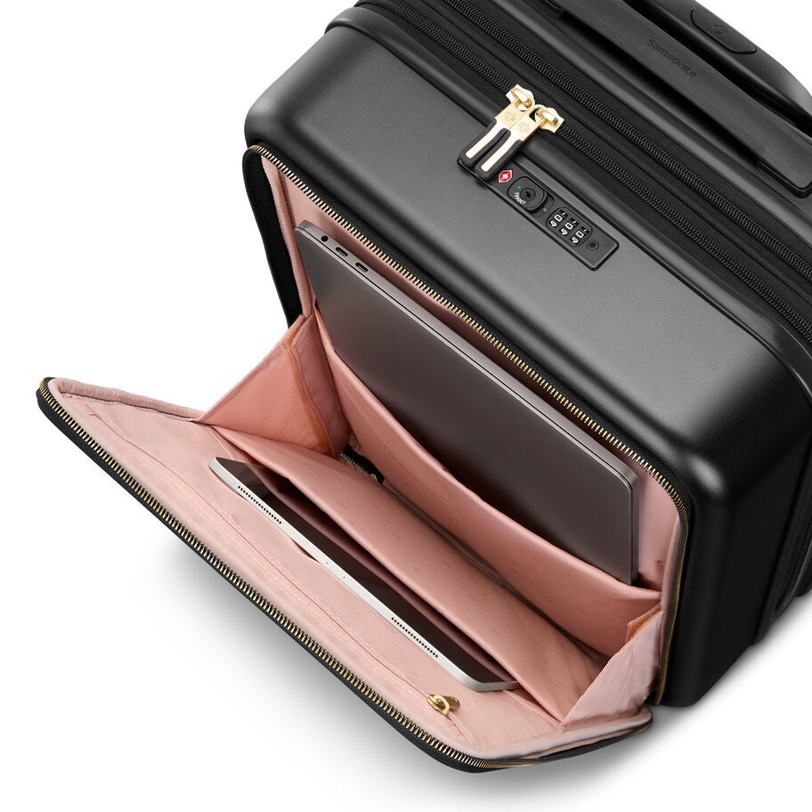 Mobile Solution 2 Carry-On Spinner in the color Black. image number 2