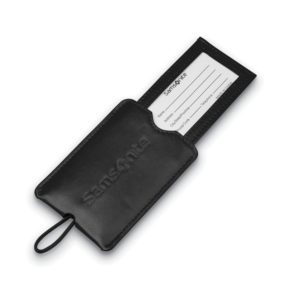 Vinyl ID Tag (Set of 2) in the color Matte Black. image number 1