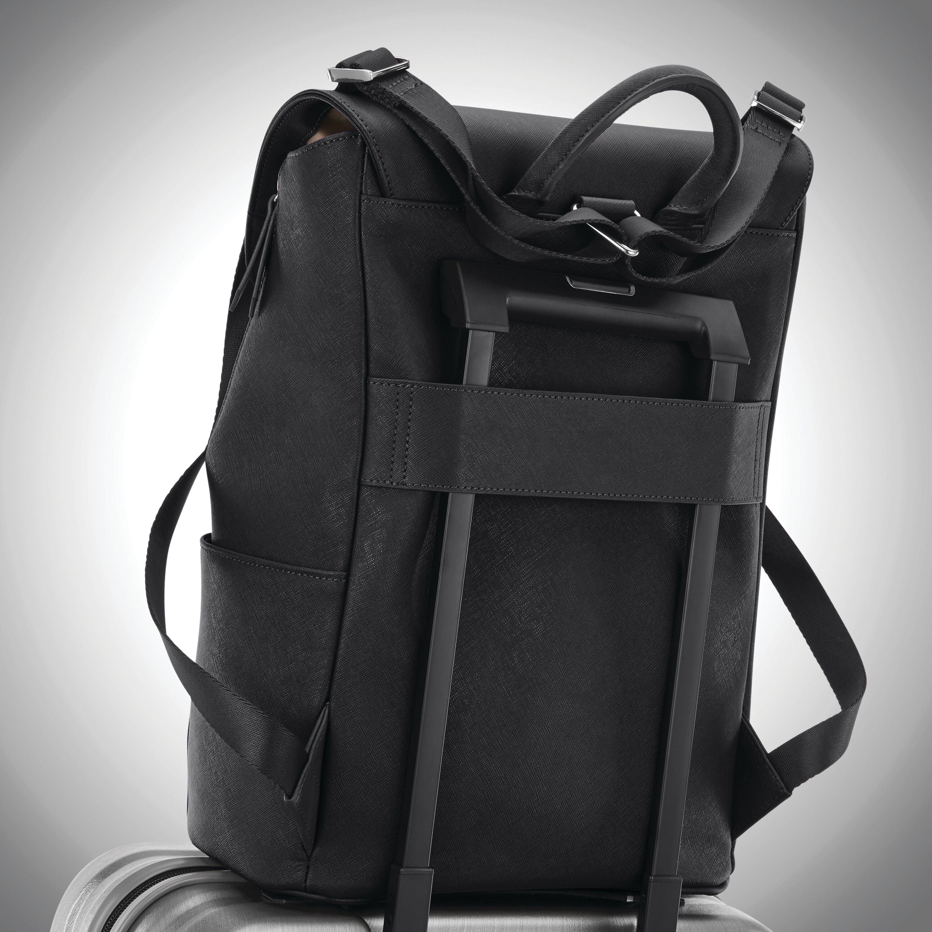 Flap backpack women's on sale