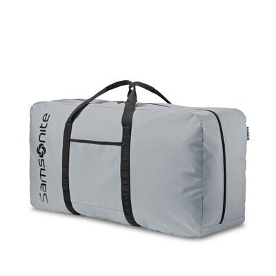 Foldable Tote-A-Ton Duffel in the color Light Grey.