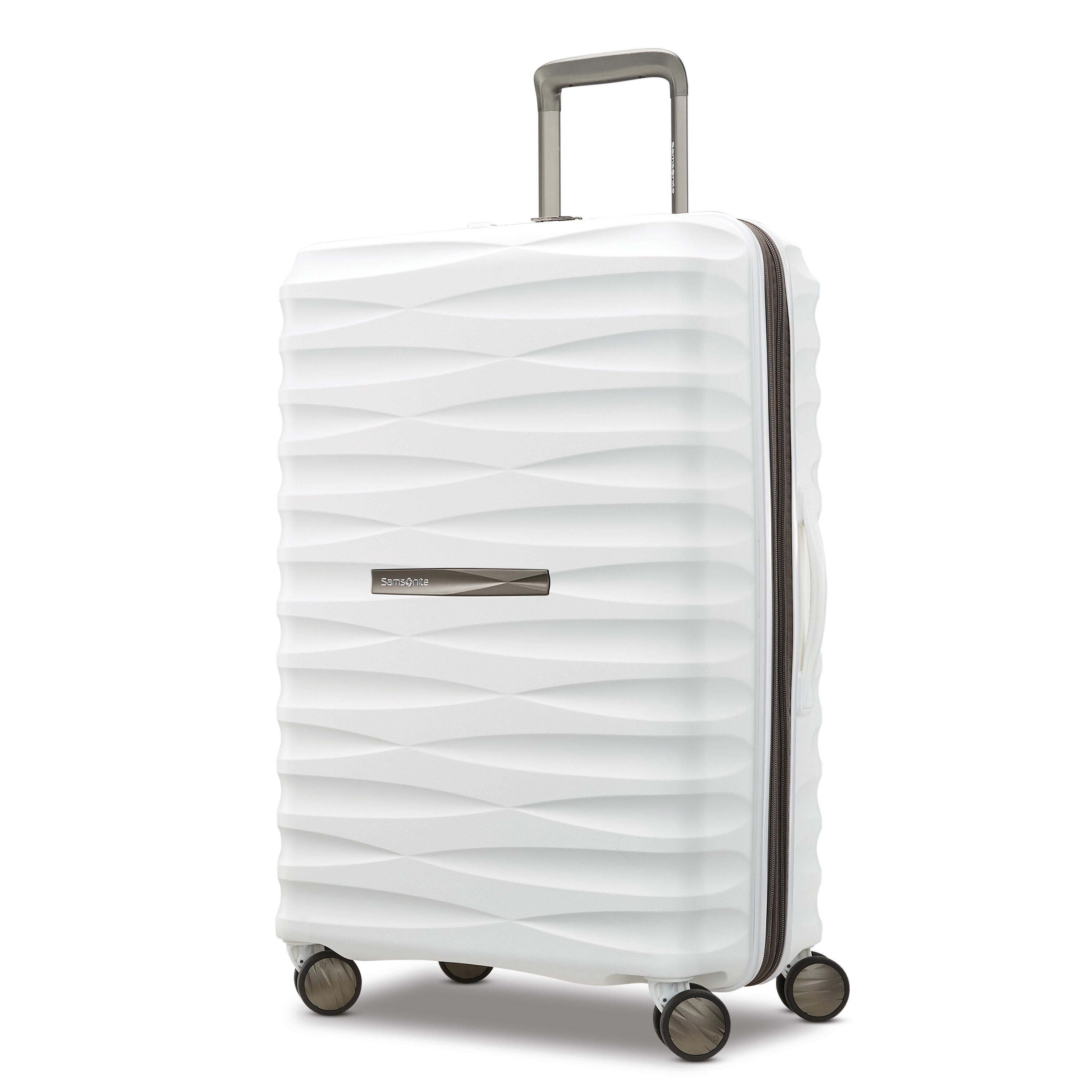 Voltage DLX Medium Spinner Checked Luggage Samsonite