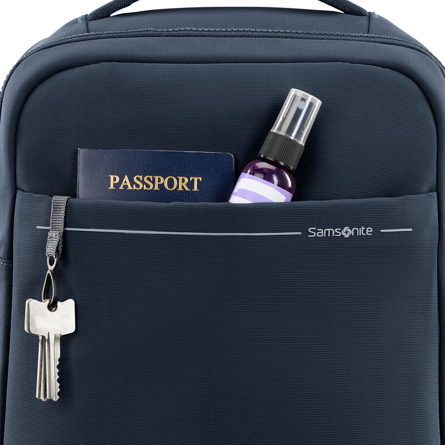 Better Than Basic Travel Backpack in the color Midnight Blue. image number 3