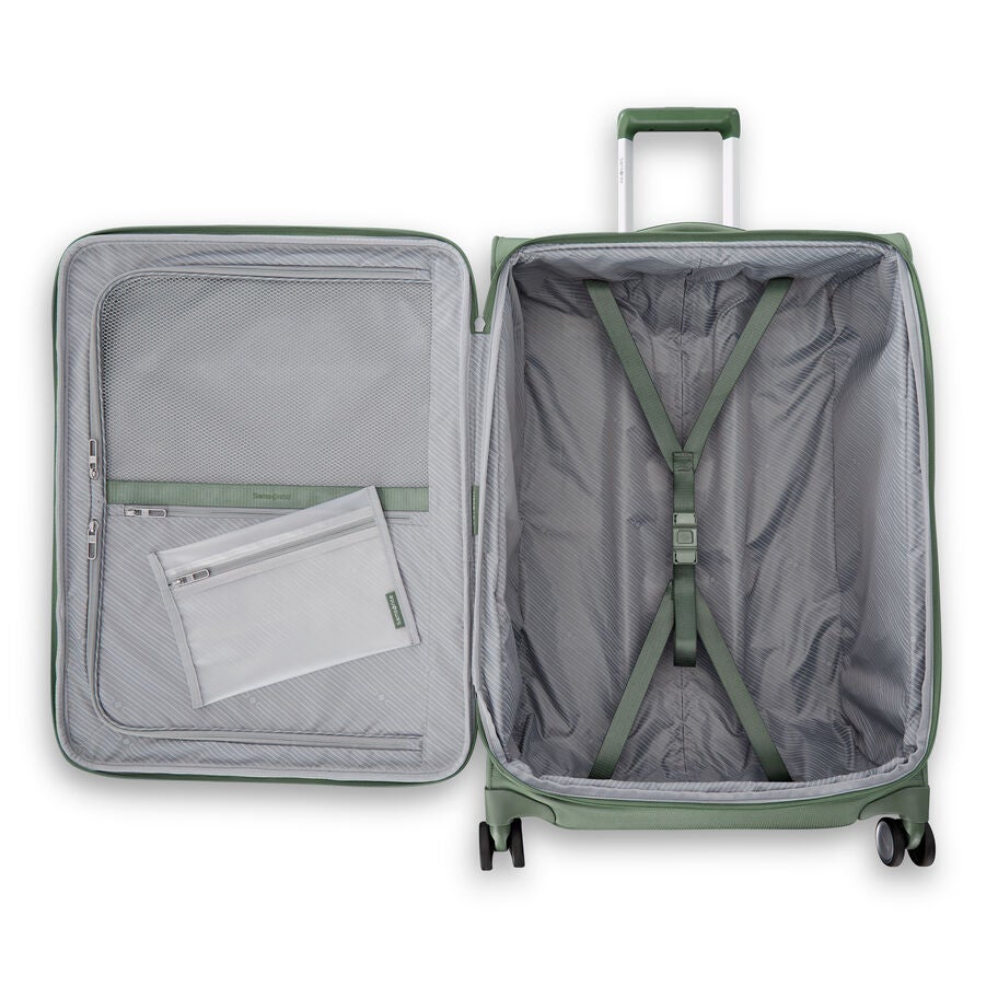 UpLIFT Softside Medium Spinner in the color Jade Green. image number 1