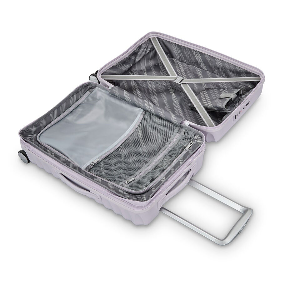 Voltage DLX Global Carry-On Spinner in the color Lilac. image number 1