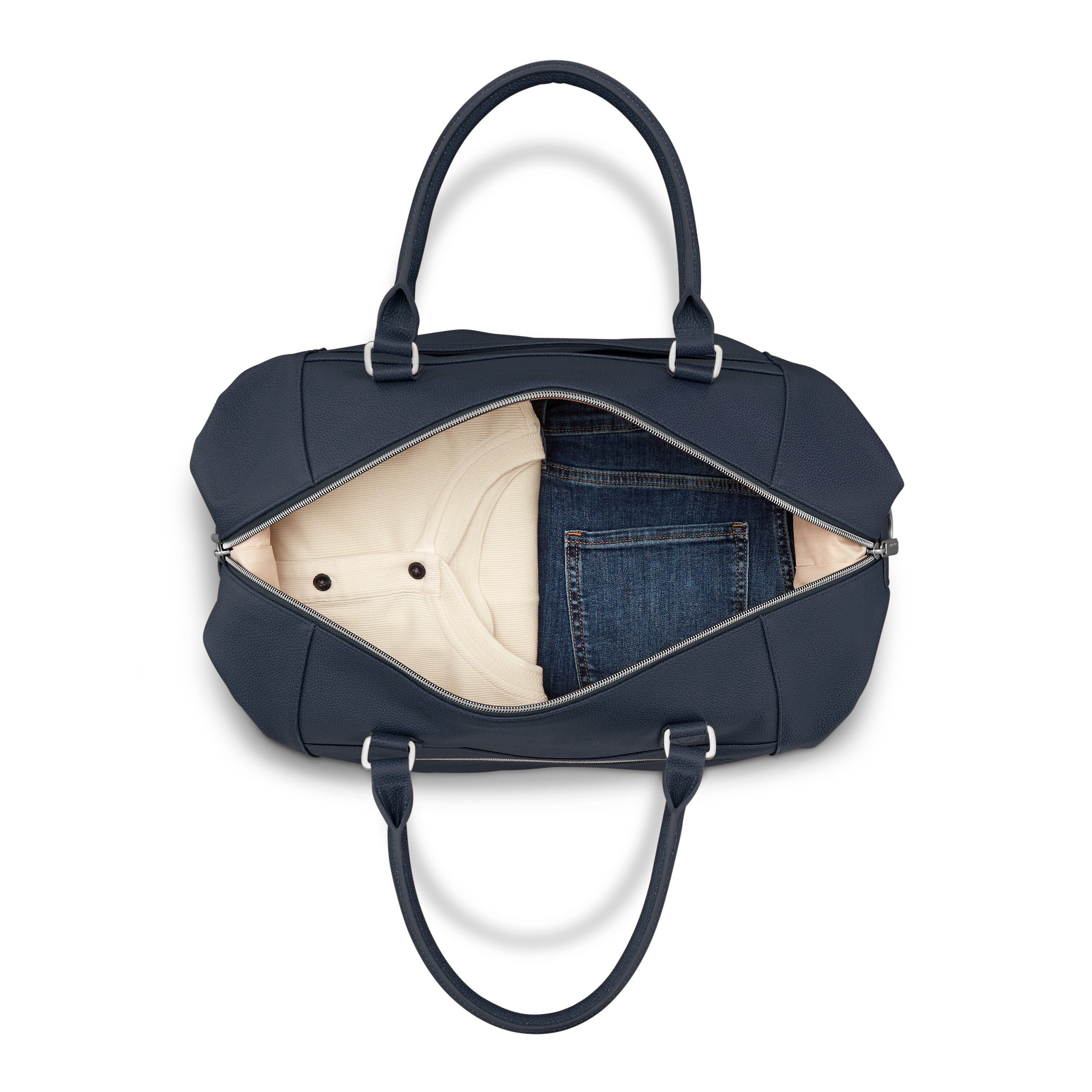 Classic Leather Weekender Duffel Bag Samsonite