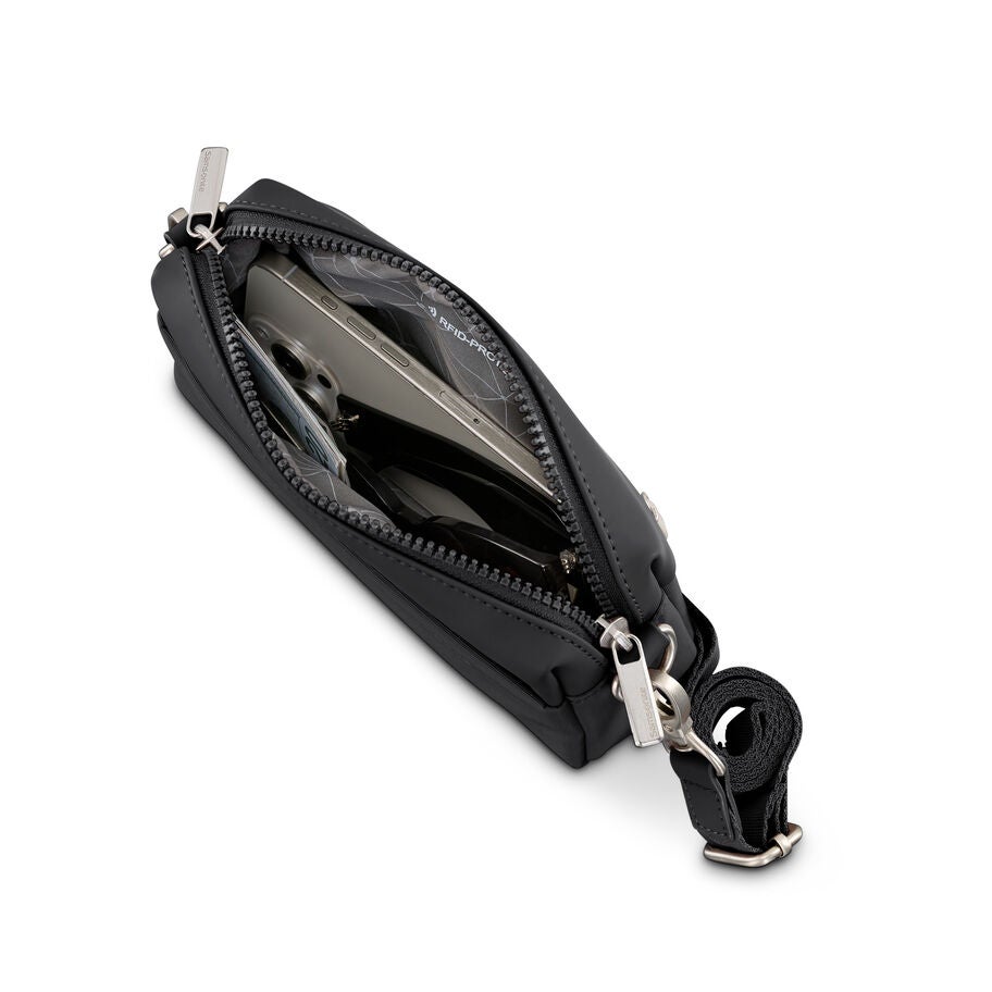Better Than Basic RFID Crossbody in the color Black. image number 1