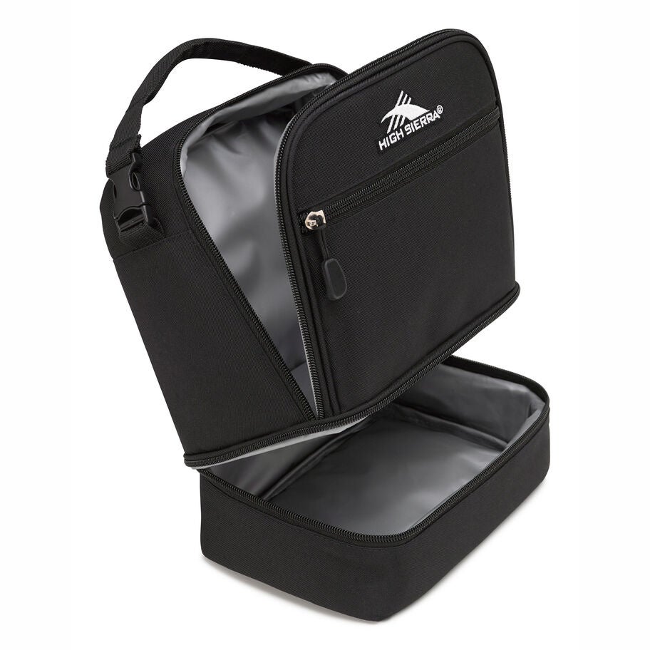 Stacked Compartment Lunch Bag in the color . image number 1