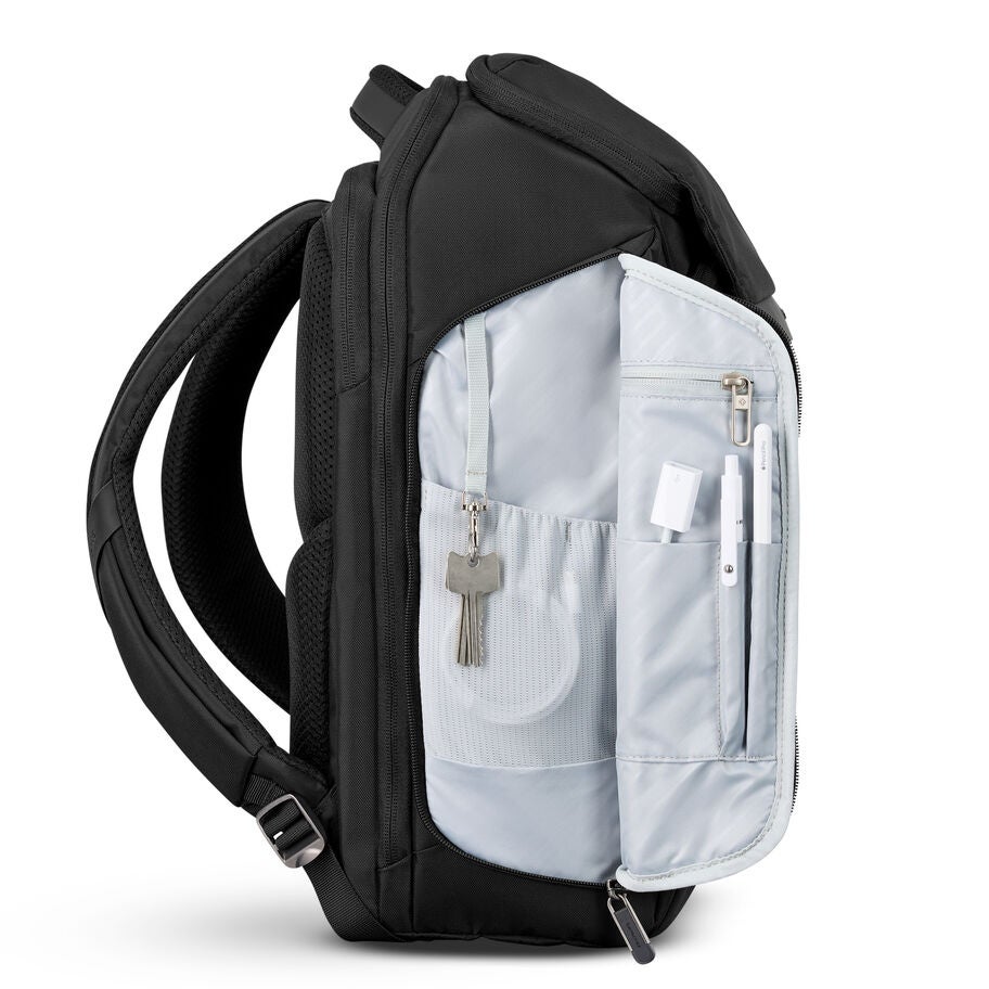 Valt Tech Backpack in the color Black. image number 5