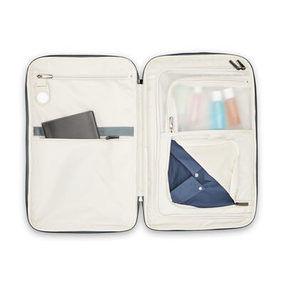 Silhouette 18 Travel Backpack in the color Slate Blue.