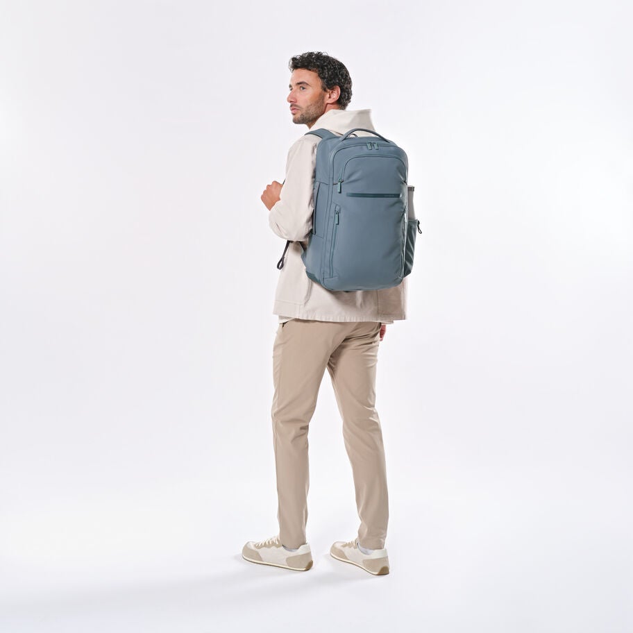 Axxis Travel Backpack in the color Slate Blue. image number 6