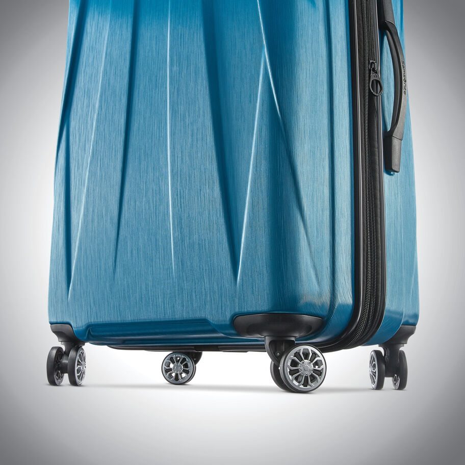 Basics Hardside Spinner Luggage - 20-Inch, Light Blue