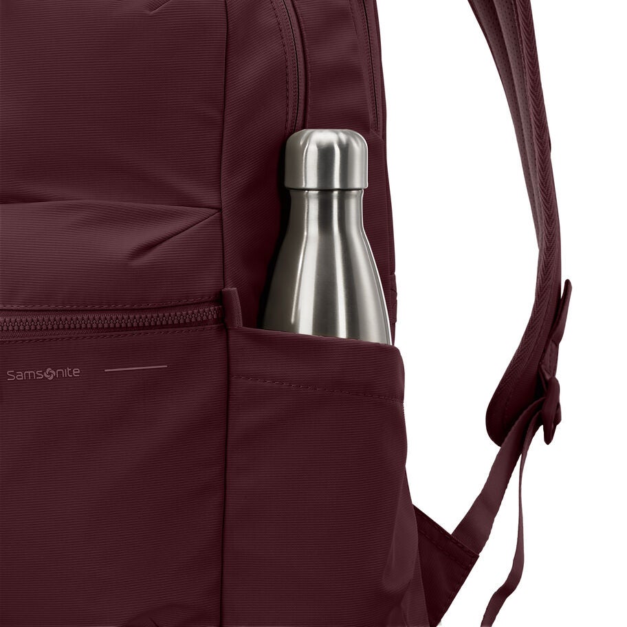 Better than Basic Backpack in the color Merlot. image number 4