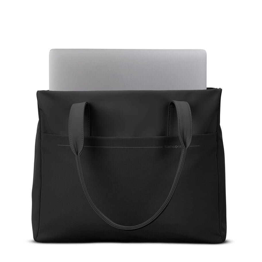 Better Than Basic Tote in the color Black. image number 2