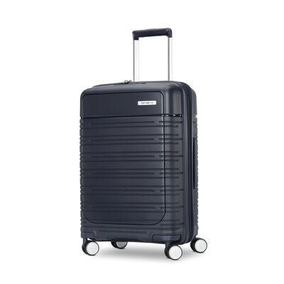Elevation&trade; Plus Hardside Carry-On Pro Spinner in the color Midnight Blue.