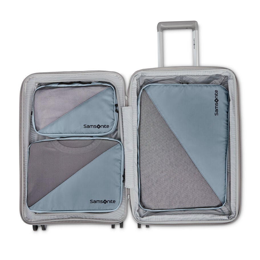 3 Piece Compression Packing Cubes in the color Slate Blue. image number 1
