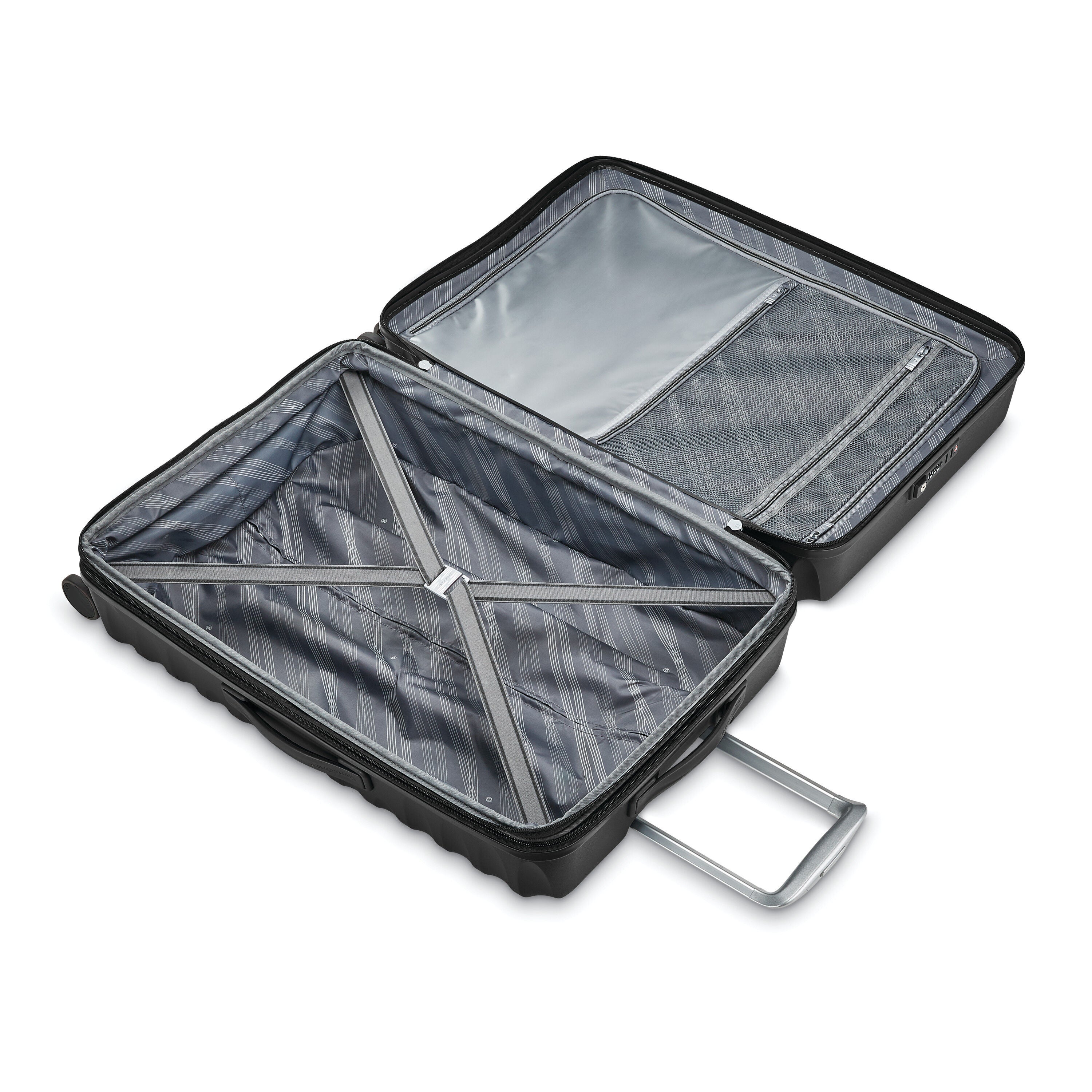 Samsonite Zipplus Spinner 20インチ シルバー Amazon.com | Samsonite Ziplite 4.0 Hardside Spinner Luggage