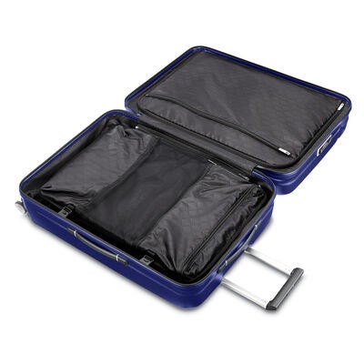 Novaire Carry-On Spinner in the color Sapphire Blue.