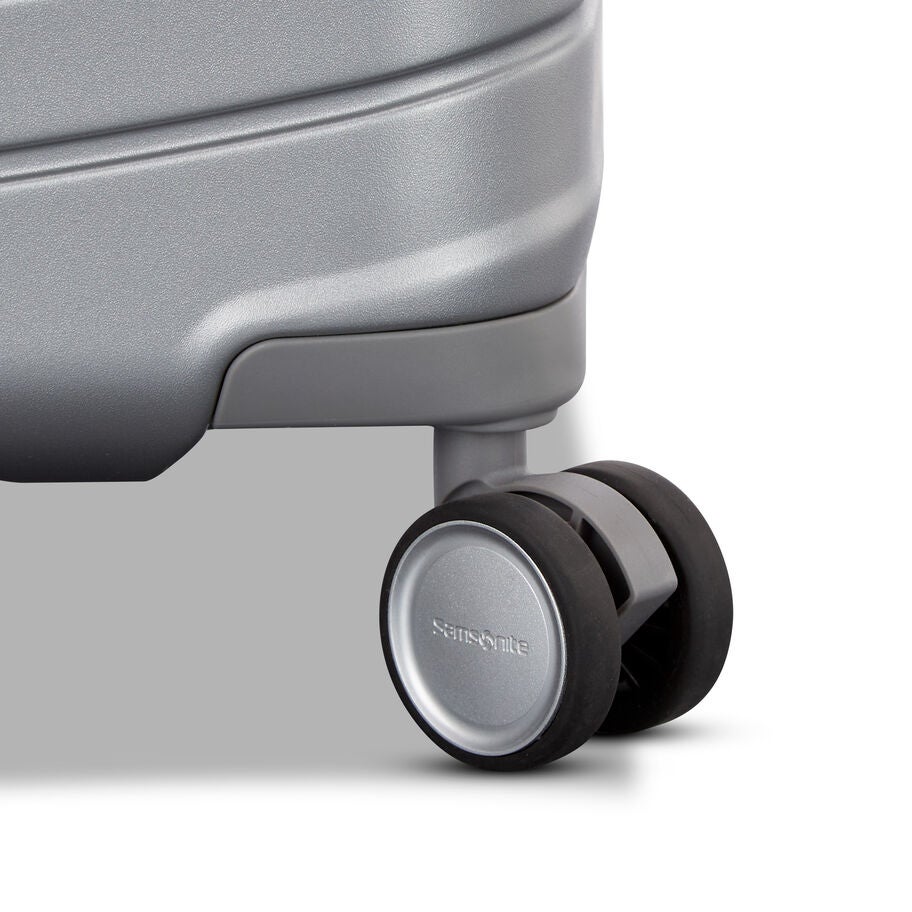 Framelock Max Large Spinner in the color Glacial Silver. image number 4